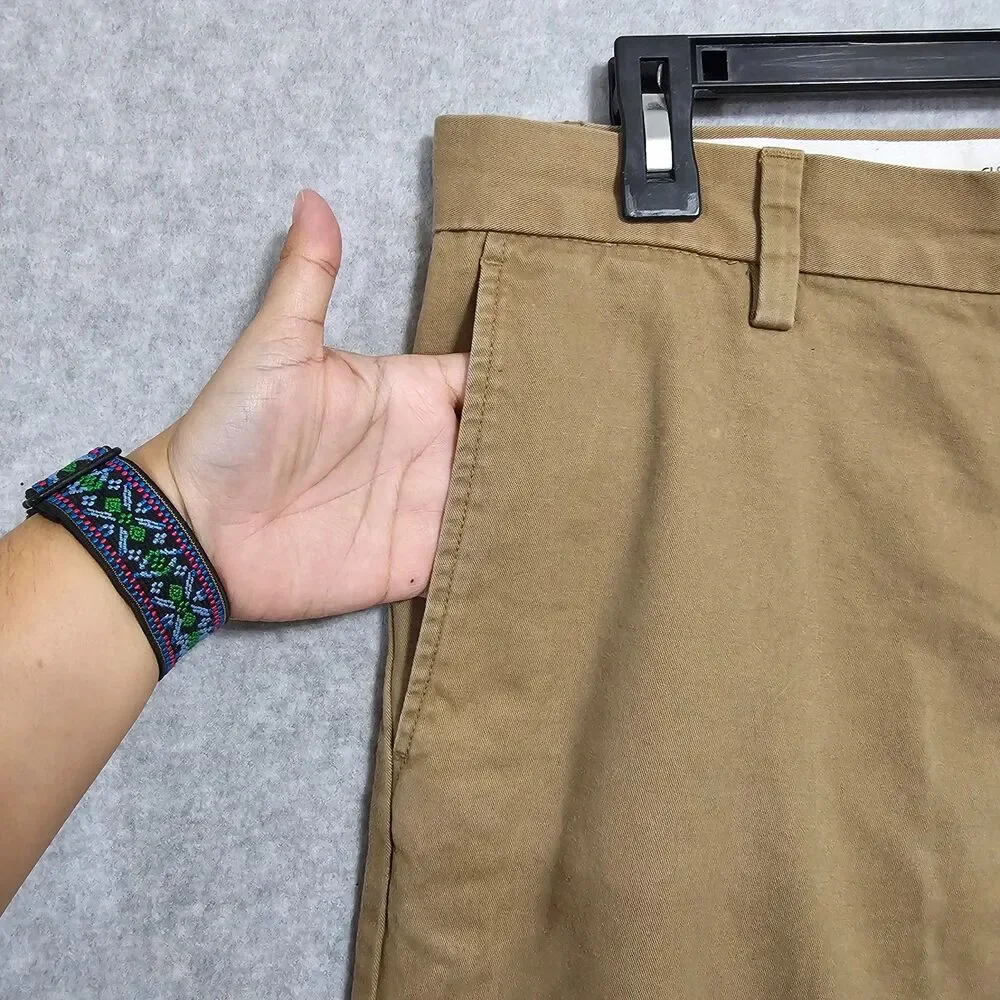 Mens Old Navy Khaki Pant Bundle 32x32 Casual Cotton Straight Bottoms - Picture 10 of 16